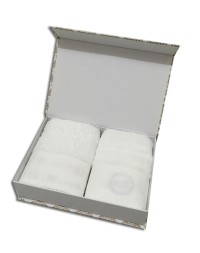 TWLP005 Custom fashion towel box custom cover towel box  make towel box  towel box center side view